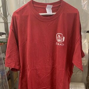 Gildan Red Jamaica Short Sleeve Tee